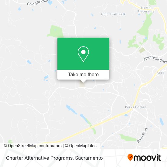 Charter Alternative Programs map