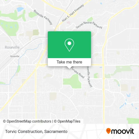 Torvic Construction map