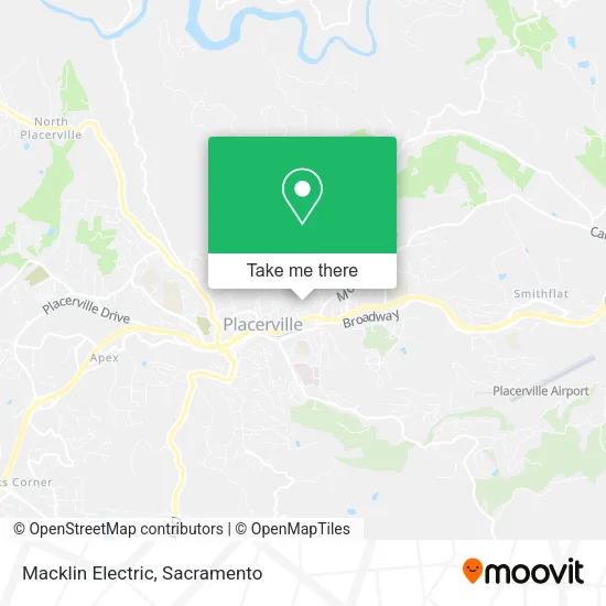 Mapa de Macklin Electric