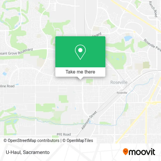 Mapa de U-Haul