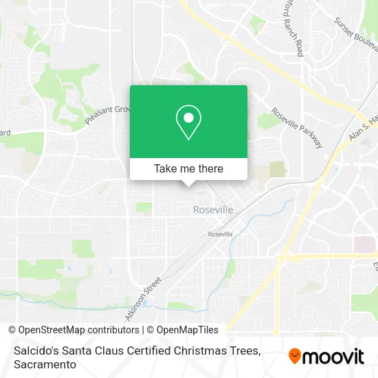 Mapa de Salcido's Santa Claus Certified Christmas Trees