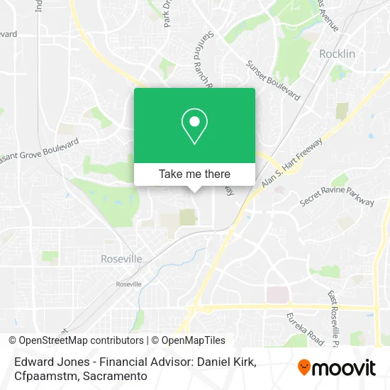 Edward Jones - Financial Advisor: Daniel Kirk, Cfpaamstm map