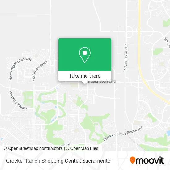 Mapa de Crocker Ranch Shopping Center