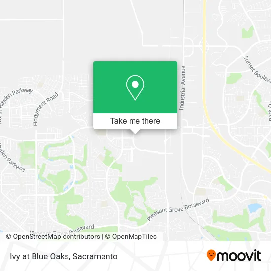 Mapa de Ivy at Blue Oaks