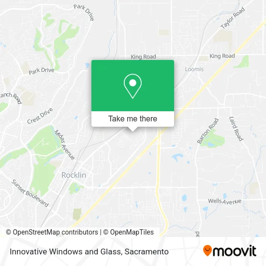 Mapa de Innovative Windows and Glass