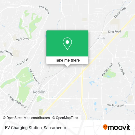EV Charging Station map