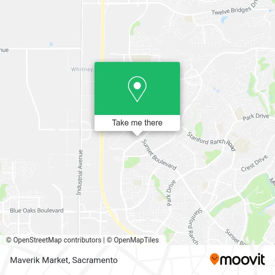 Maverik Market map