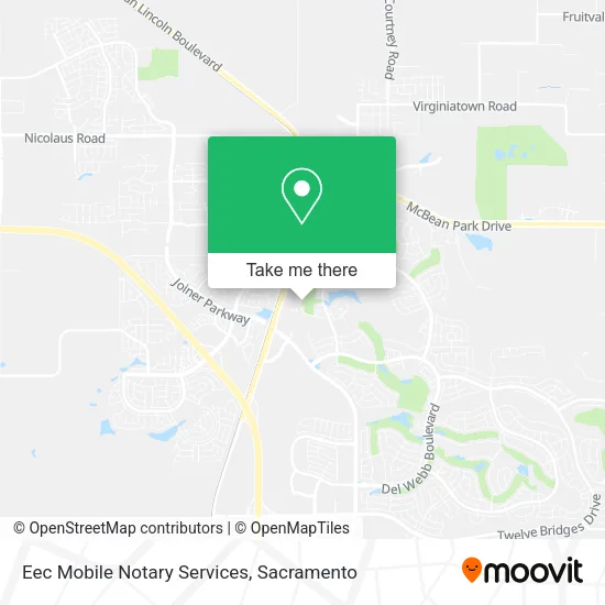 Mapa de Eec Mobile Notary Services