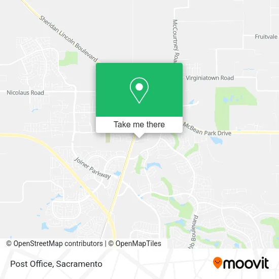 Mapa de Post Office