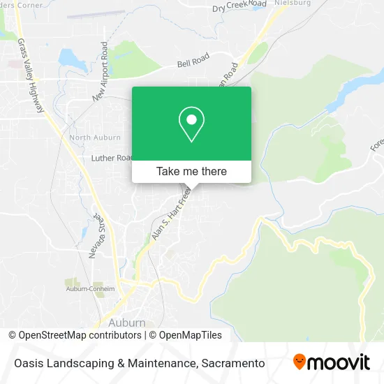 Mapa de Oasis Landscaping & Maintenance