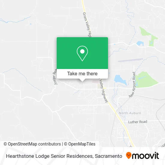 Mapa de Hearthstone Lodge Senior Residences