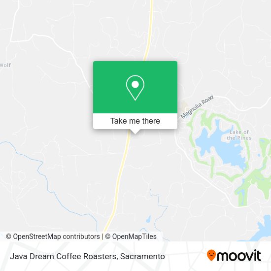 Java Dream Coffee Roasters map