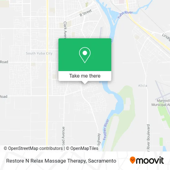 Mapa de Restore N Relax Massage Therapy