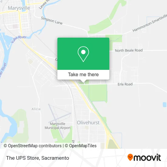 Mapa de The UPS Store