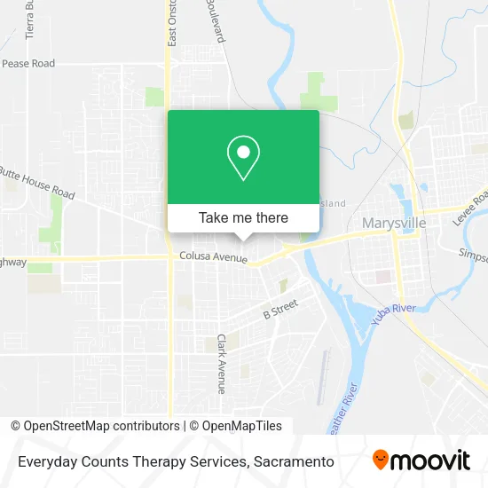 Mapa de Everyday Counts Therapy Services