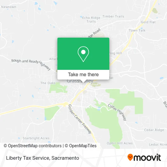 Liberty Tax Service map