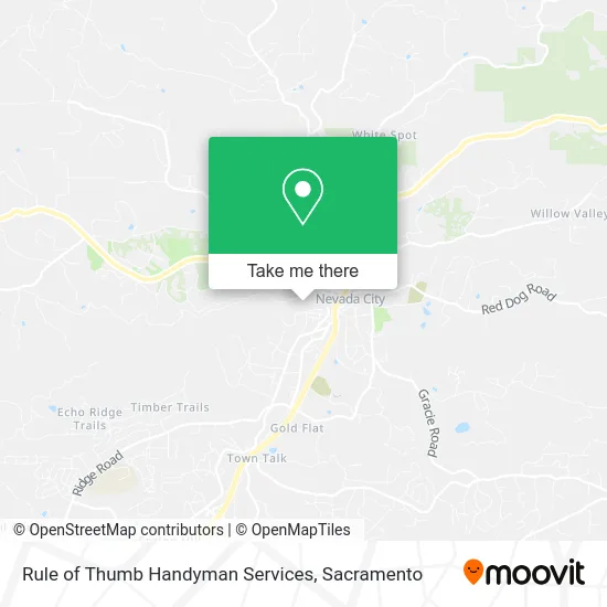Rule of Thumb Handyman Services map