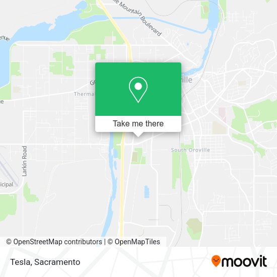 Tesla map