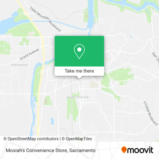 Mosiah's Convenience Store map