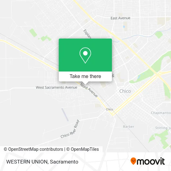 Mapa de WESTERN UNION