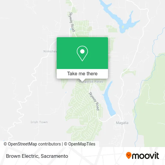 Brown Electric map
