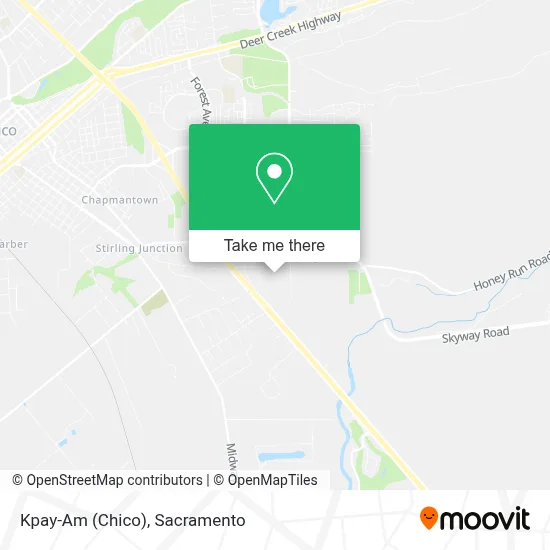 Kpay-Am (Chico) map