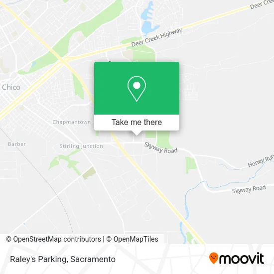 Raley's Parking map