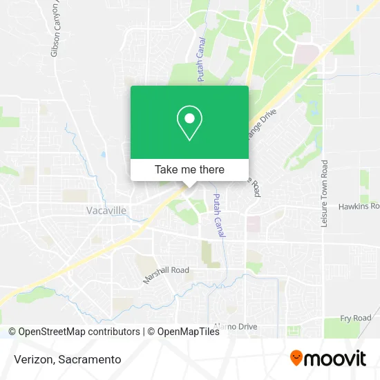 Mapa de Verizon