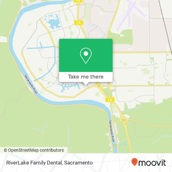 Mapa de RiverLake Family Dental