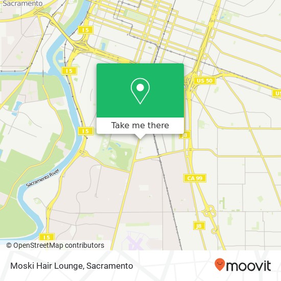 Moski Hair Lounge map