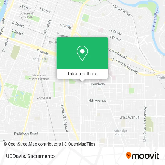 UCDavis map