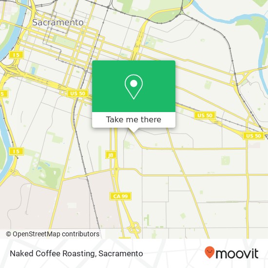Naked Coffee Roasting map