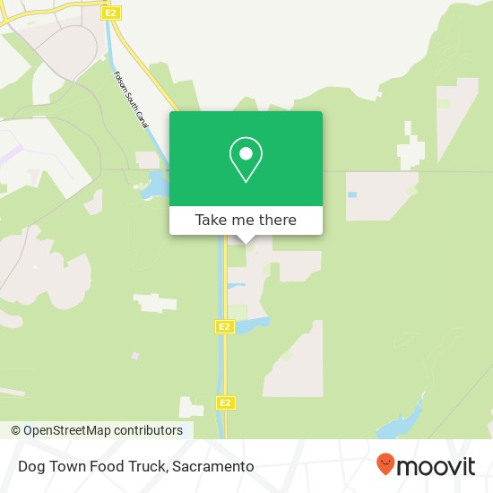 Dog Town Food Truck map