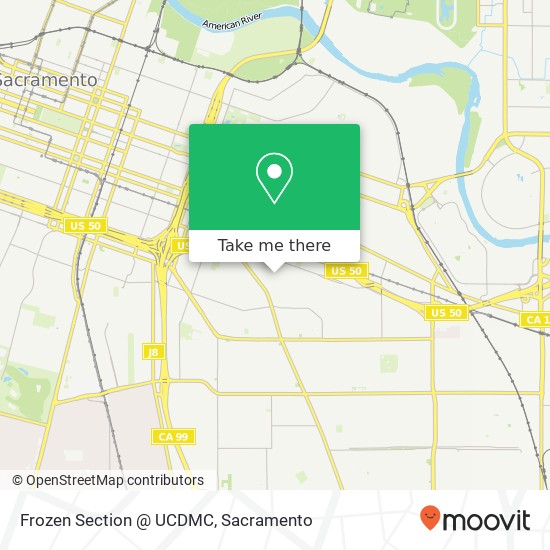 Frozen Section @ UCDMC map