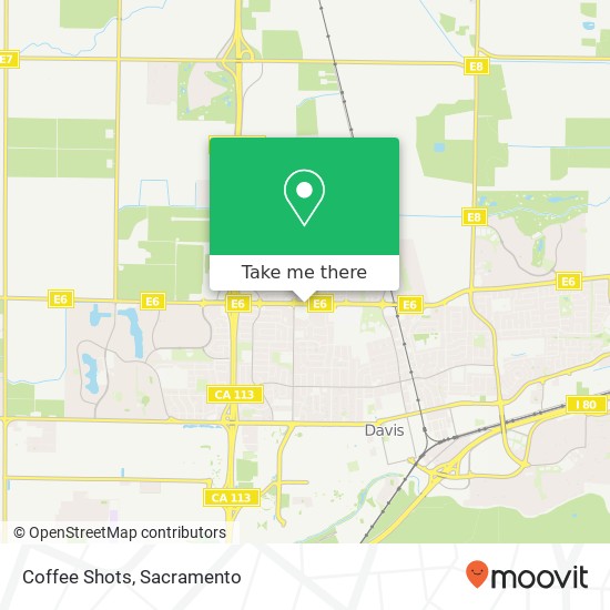 Coffee Shots map