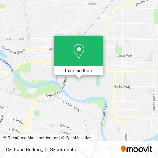 Cal Expo Building C map