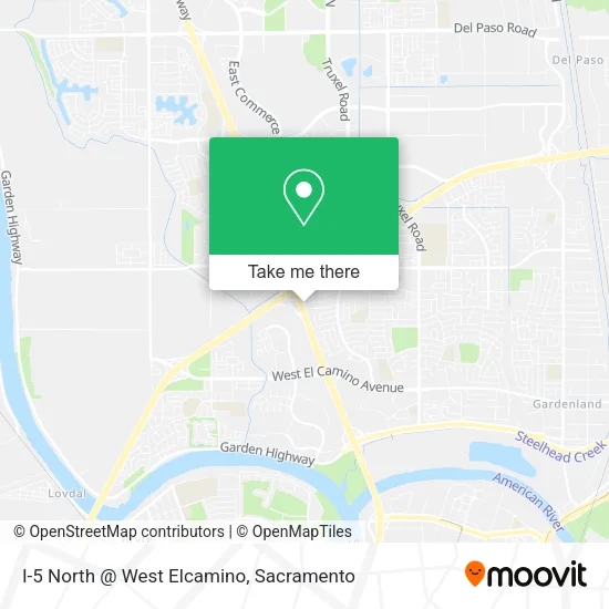 Mapa de I-5 North @ West Elcamino