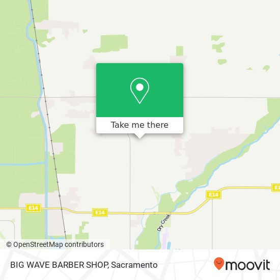 BIG WAVE BARBER SHOP map