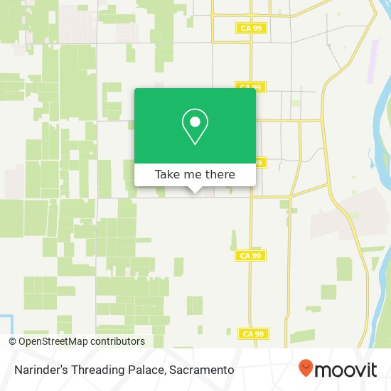 Narinder's Threading Palace map