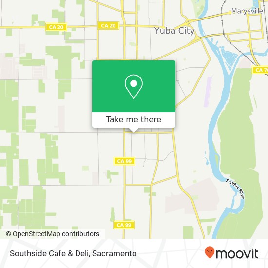 Southside Cafe & Deli map