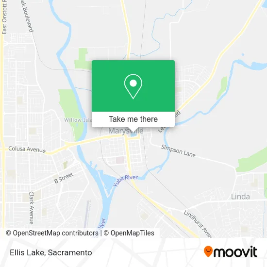 Mapa de Ellis Lake