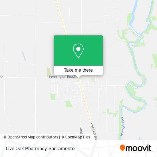 Live Oak Pharmacy map