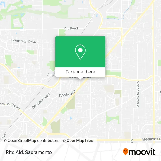 Rite Aid map