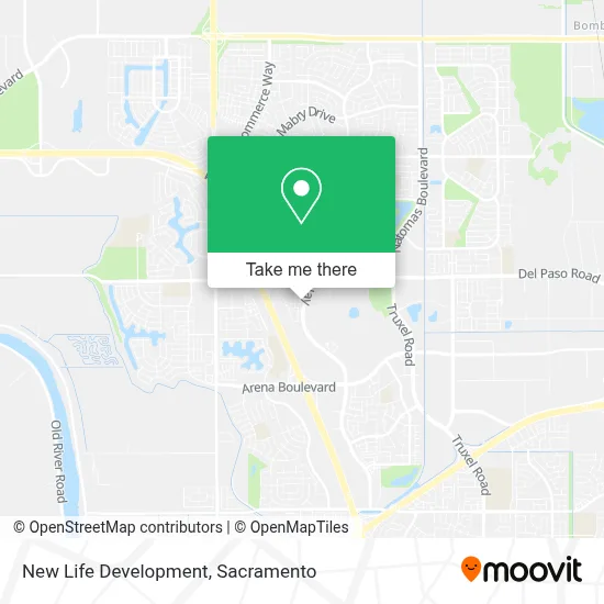 New Life Development map
