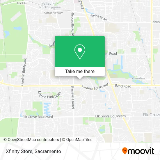 Xfinity Store map