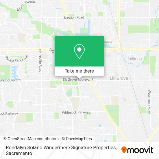 Rondalyn Solano Windermere Signature Properties map