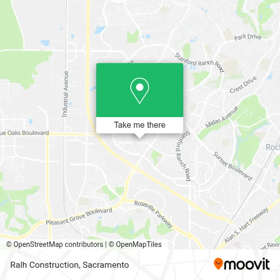 Ralh Construction map