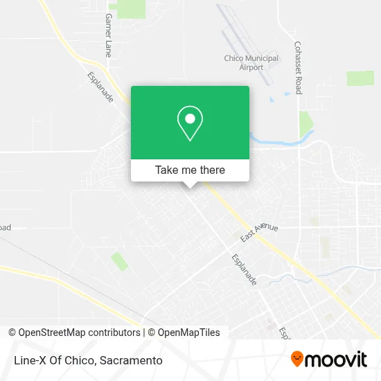 Line-X Of Chico map