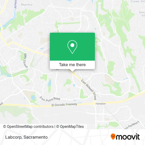 Labcorp map