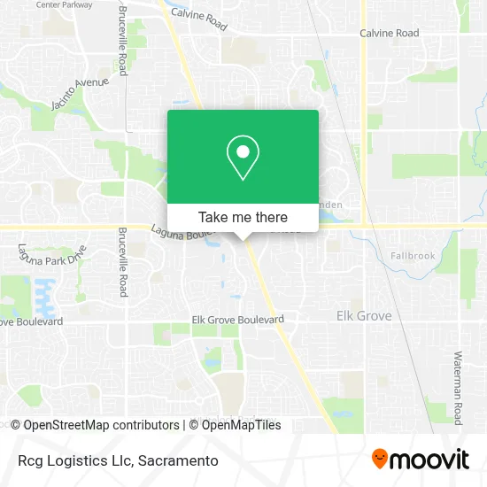 Rcg Logistics Llc map